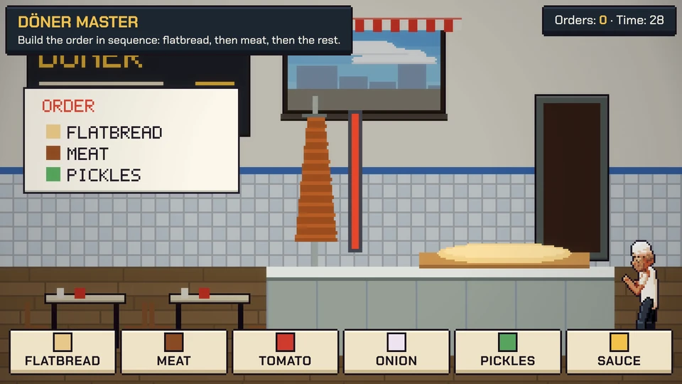 A shift at the döner shop