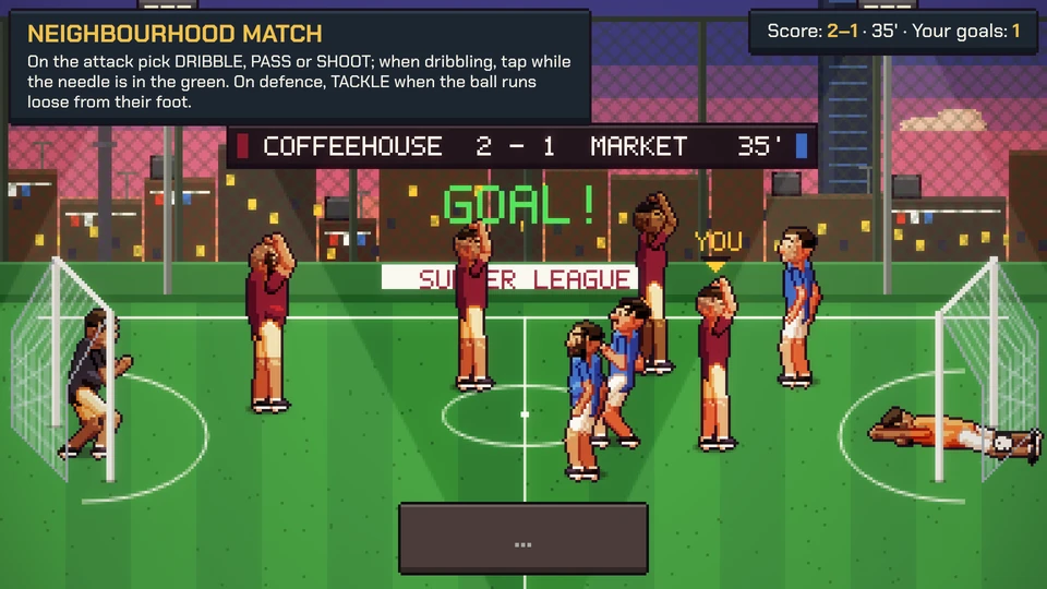 The Sunday neighbourhood match