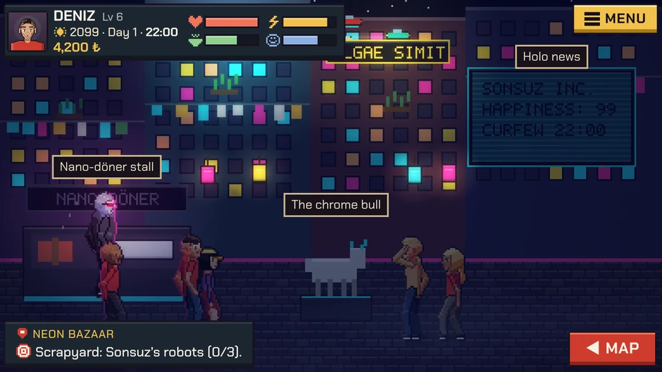 2099: the Neon Bazaar