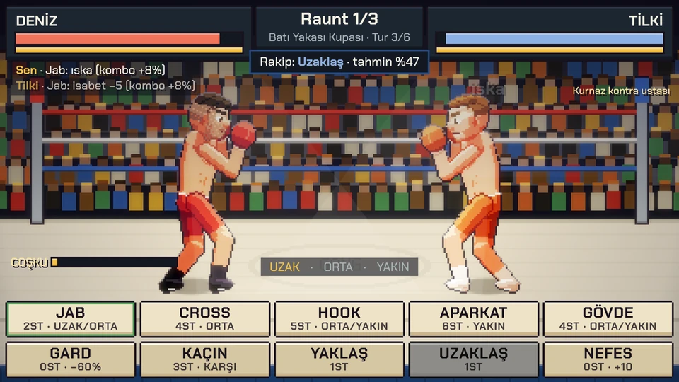 Ringde Kerim “Tilki” Er ile Batı Yakası Kupası maçı